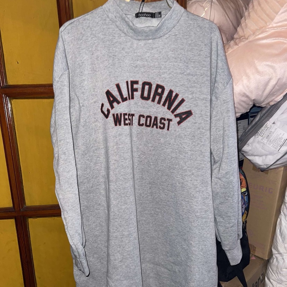 Long sleeve sweater dress